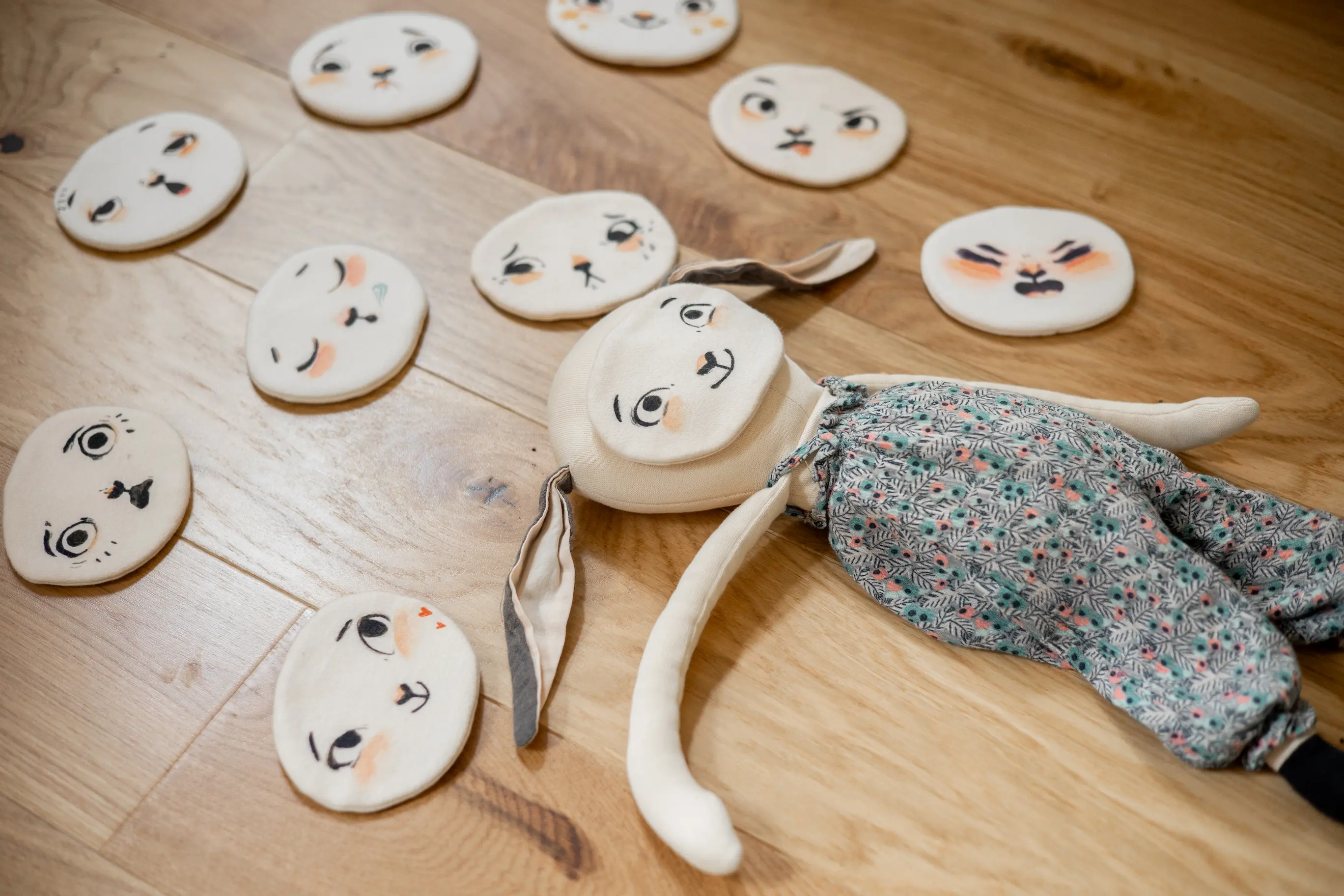 Espace de consultation pour enfants avec le doudou Pipouette